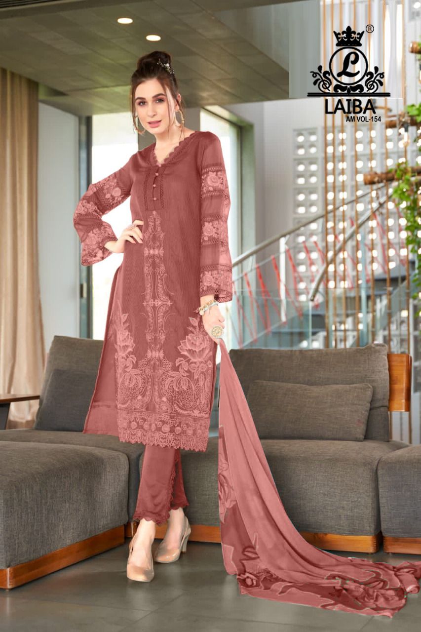 Vol 154 By Laiba Am Ready Made Pakistani Suits Catalog
